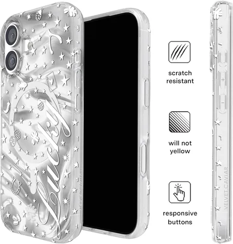 Vista 1049 de VELVET CAVIAR Funda para iPhone 15, compatible con MagSafe, probada contra caídas de 10 pies, fundas protectoras de diseño, leopardo color rosa