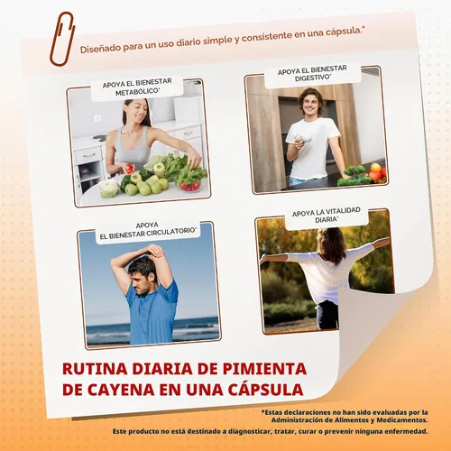 Vista 5 de Pimienta de Cayena, Jengibre, Cúrcuma, Berberina - Digestión, Apoyo para la Salud Intestinal