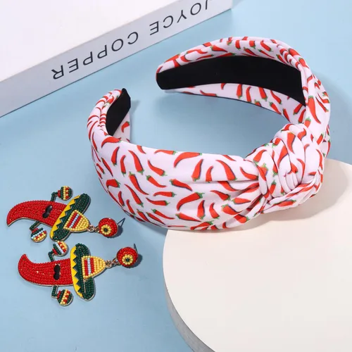 Vista 127 de YAHPERN Diadema para el día de San Valentín para mujer, colorida diadema de algodón con estampado de corazón de conversación XOXO Love, diadema