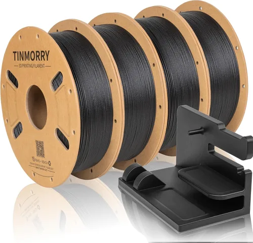 Vista 14 de TINMORRY - Filamento PETG CF de 1.75 mm para impresora 3D, compatible con Bambu LAB, Creality K1C, QIDI MAX3, FLASHFORGE Adventurer 5M, Prusa MK4
