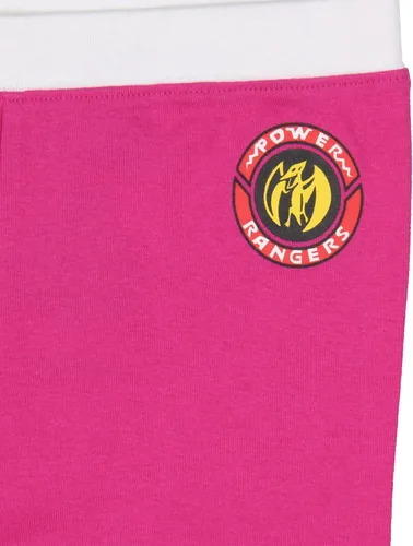 Vista 5 de INTIMO Power Rangers - Conjunto de pijama para niño, diseño clásico de Red Ranger
