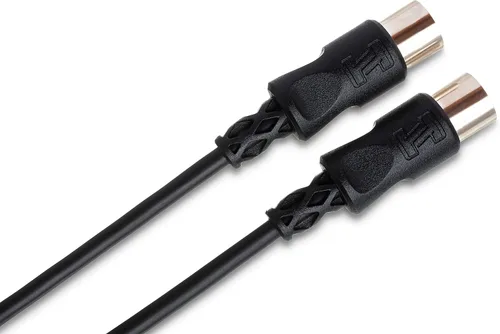 Vista 6 de Roland Módulo de sonido JU-06A con 8 parches + 8 bancos y cable MID-315BK de 5 pines DIN a 5 pines MIDI DIN de 5 pines, 15 pies