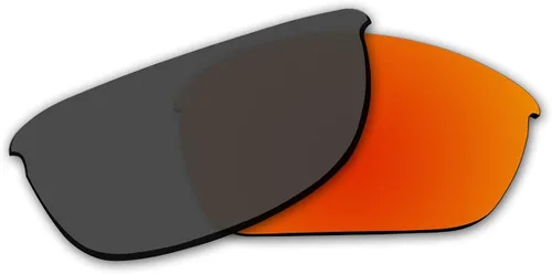 Vista 4 de Reemplazo Fire Rojo Lentes polarizadas para Oakley Half Jacket 2.0