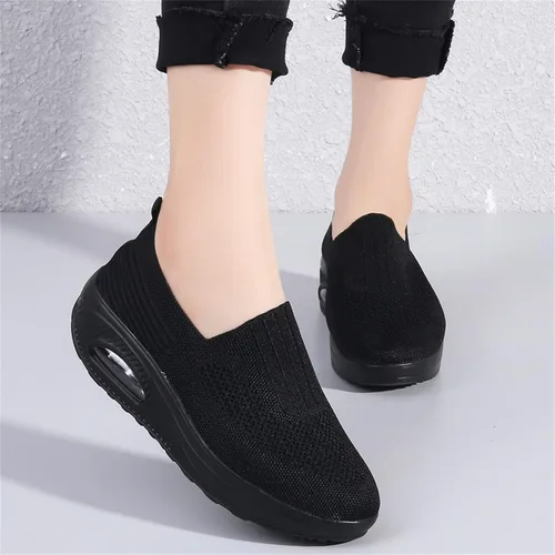 Vista 6 de Veroders Zapatos ortopédicos para mujer con plataforma y plataforma para caminar