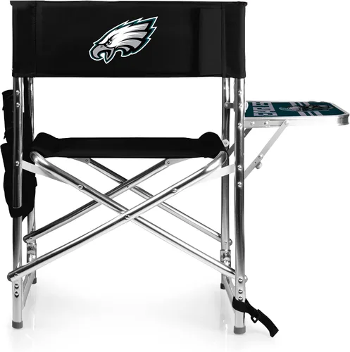 Vista 18 de Picnic TIME NFL Unisex-Adult NFL Sports Chair with Side Table, Beach Chair, Camp Chair for Adults