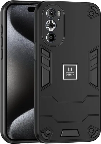 Vista 29 de Funda compatible con Redmi A1, compatible con Redmi A2 2 en 1 [PC dura + TPU], funda de teléfono negra