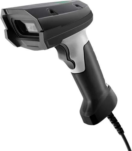 Vista 8 de Escáner de código de barras, escáner de código QR de mano conexión con cable USB 1D 2D y PDF417 Matriz de datos Lector automático de códigos
