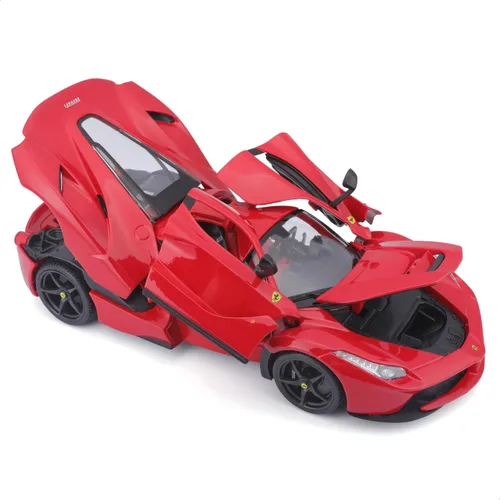 Vista 2 de Bburago Vehículo fundido a presión LaFerrari Race and Play a escala 1:18 (los colores pueden variar)