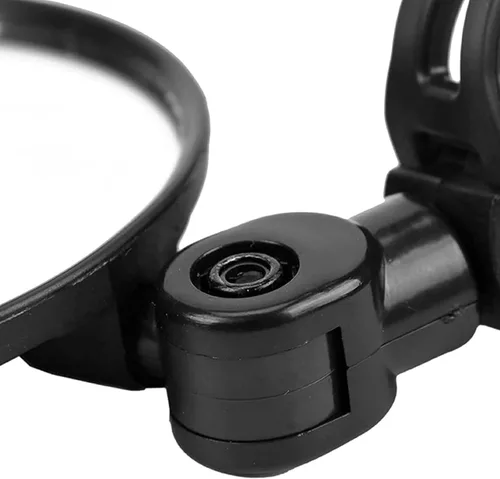 Vista 4 de Espejo universal de bicicleta Espejo retrovisor para manillar Espejo retrovisor rotación de 360 ° Espejo de barra de mango ajustable para bicicleta