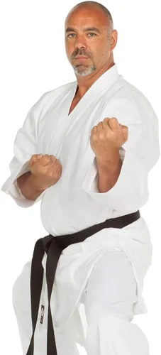 Vista 4 de Ronin Karate Top Chaqueta de karate de peso medio Suave 100% algodón de taladro 9 onzas Chaqueta de artes marciales