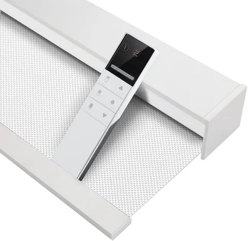 Vista 43 de Zshine Persianas opacas motorizadas con ancho personalizado (23-95 pulgadas), persianas enrollables inalámbricas y recargables con control remoto