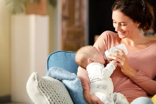 Vista 8 de Philips Avent Biberón anticólicos para recién nacido, 4 unidades, flujo 1, SCF421/47
