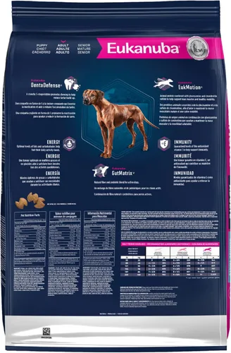 Vista 3 de Eukanuba Alimento seco para perros adultos de raza grande, bolsa de 4.5 libras