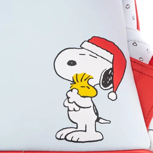 Vista 6 de Loungefly Peanuts Gift Snoopy 38 Woodstock Mini Mochila, Multi