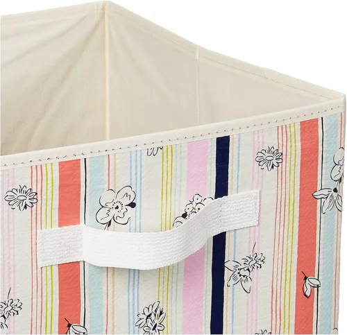 Vista 4 de Vera Bradley Juego de 2 cubos de almacenamiento plegables para mujer