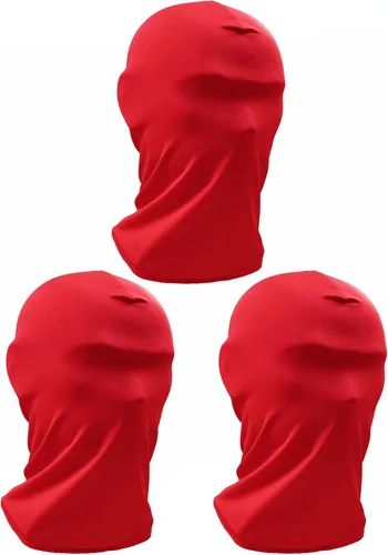 Vista 9 de Máscara de cara completa con capucha de elastano, máscara unisex para disfraz de Halloween