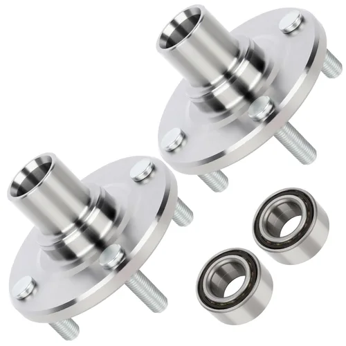 Vista 30 de ECCPP Par de unidades de montaje para cubo de rueda trasera izquierda y derecha para Nissan con 5 lengüetas para Nissan para Maxima 2004-2008 5