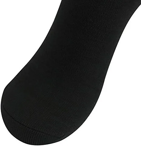 Vista 3 de FOMANN Calcetines de fútbol para adolescentes, paquete de 4 unidades, para niños y niñas, calcetines deportivos largos hasta la rodilla