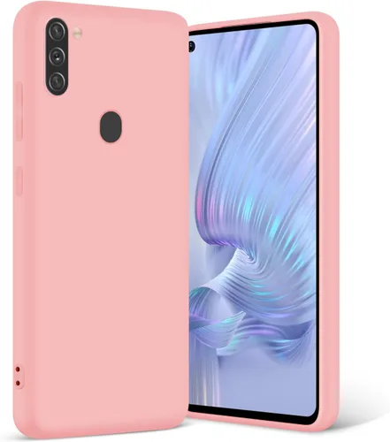 Vista 12 de Funda TPU de silicona líquida para Samsung Galaxy A11, gris