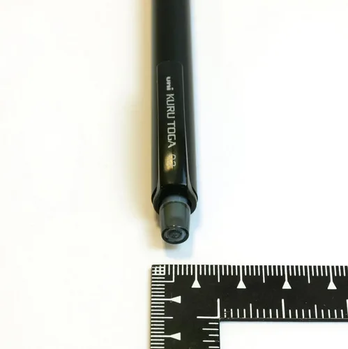 Vista 6 de Uni Kurutoga - Portaminas estándar, 0.012 in, negro (M34501P.24)