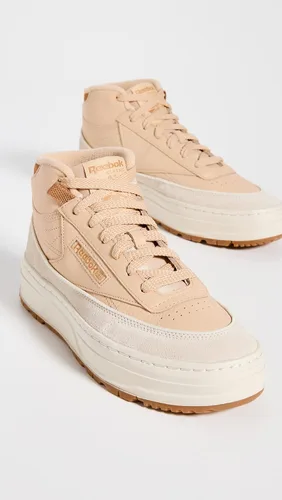 Vista 5 de Reebok Tenis Club C Geo Mid High Top para mujer