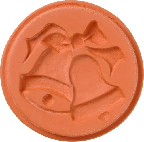 Vista 16 de JBK Pottery Sellos de Galletas de Terra Cotta para Hornear, Seguros para Horno y Lavavajillas - Cortador de Galletas, Moldeador, Prensa de Sellos