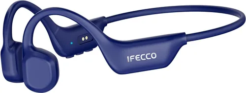 Vista 9 de IFECCO Auriculares de Conducción Ósea Bluetooth 6.0 - Auriculares de Conducción Ósea Impermeables IP67 con Micrófono, Auriculares Inalámbricos