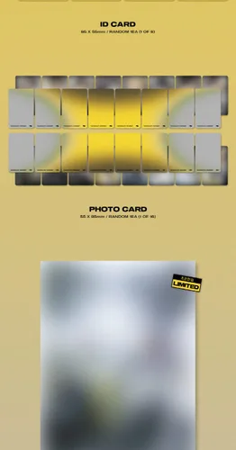 Vista 5 de ATEEZ THE WORLD EP.1 - Póster de letras plegables de 1 p en paquete+72p Photobooklet+1ea pegatina+1p tarjeta de identificación+1p