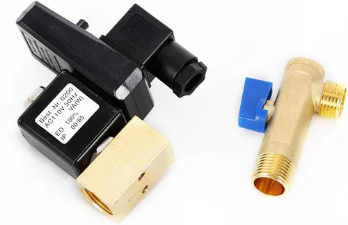 Vista 2 de Válvula de drenaje TBVECHI Compresor de aire automático electrónico cronometrado Válvula de drenaje de 2 vías AC110V 50Hz para compresor de aire