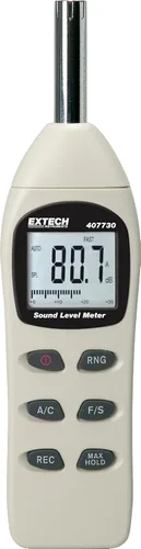 Vista 4 de Extech 407732-KIT Kit de medidor de nivel de sonido de rango bajo/alto