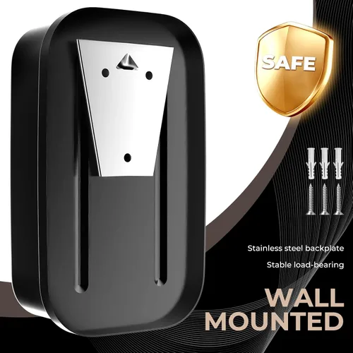 Vista 4 de Dispensador de jabón comercial para montaje en pared, dispensadores de jabón de acero inoxidable, bomba manual líquida antifugas, dispensador