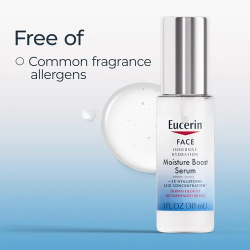 Vista 7 de Eucerin Suero facial suavizante de hidratación inmersiva, suero ultraligero de ácido hialurónico que reduce el aspecto de líneas finas y arrugas
