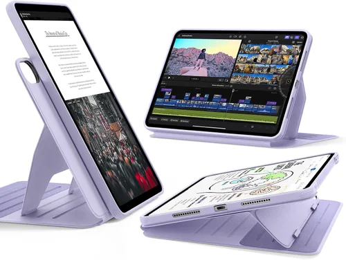 Vista 11 de ESR Funda para iPad Air de 11 pulgadas, iPad Air 5ª/4ª generación de 10.9 Negro
