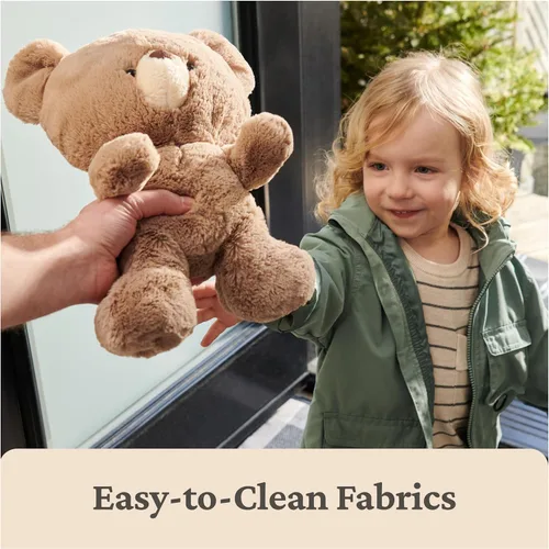 Vista 6 de GUND Oso de peluche Kai, animal de peluche prémium para edades de 1 año en adelante, vainilla/crema, 12 pulgadas
