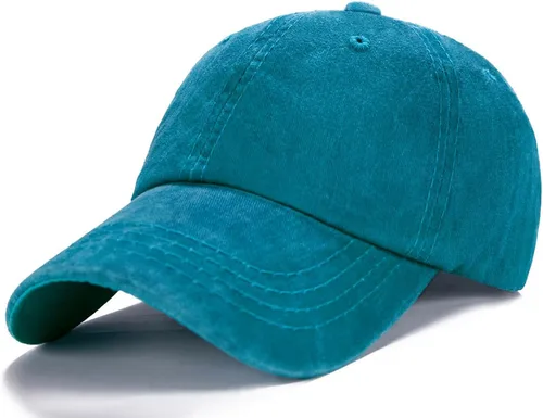 Vista 13 de Edoneery, gorra de béisbol para hombres y mujeres, de bajo perfil, ajustable, de algodón lavado, gorra de golf para papá