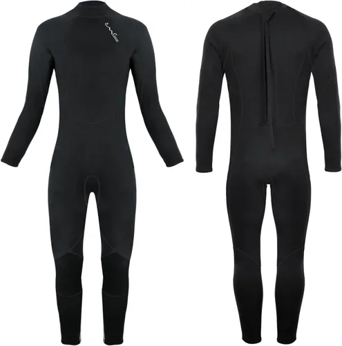Vista 10 de OMGear - Traje de neopreno térmico para niños de 3 mm para niños y niñas jóvenes, niños, traje de neopreno para niños para aguas frías, manga