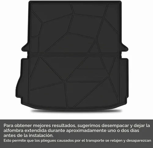 Vista 7 de KUST Alfombrilla de carga para maletero para Ford Explorer 2011-2019, forro de maletero de carga trasera para accesorios Explorer, protección