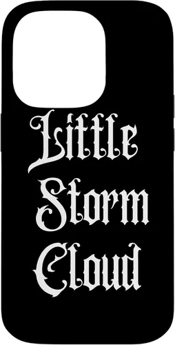 Vista 17 de Funda para iPhone 16 Little Storm Cloud, MIÉRCOLES DARK FAMILY GOTHIC HUMOR