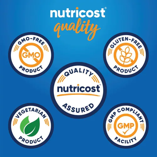 Vista 3 de Nutricost Berberina HCl 600 mg, 60 cápsulas (2 botellas) – Sin gluten, cápsulas vegetarianas, sin OGM