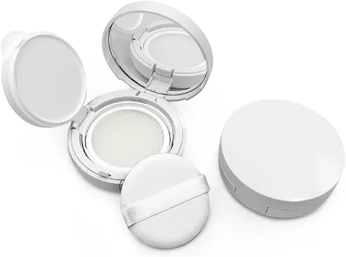 Vista 4 de Caja de soplo de cojín de aire portátil de 0.53 oz, contenedor de polvo de maquillaje vacío, estuche de base de cojín de bricolaje, estuche