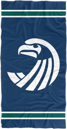 Vista 86 de LOGOVISION Manta Abilene Christian University, 30 x 60 pulgadas, logotipo primario CottonFront/PolyBackBeachTowel