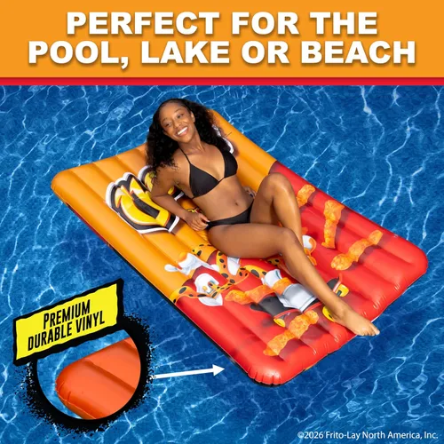 Vista 4 de Sunny Days Entertainment Doritos® Reversible Pool Float Double Sided Cool