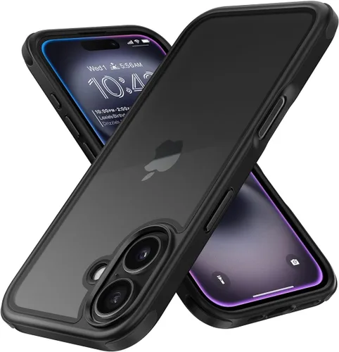Vista 43 de Mobnano Funda transparente para iPhone 11, con protección multicolor a prueba de golpes, no amarillenta, anti arañazos, parte trasera
