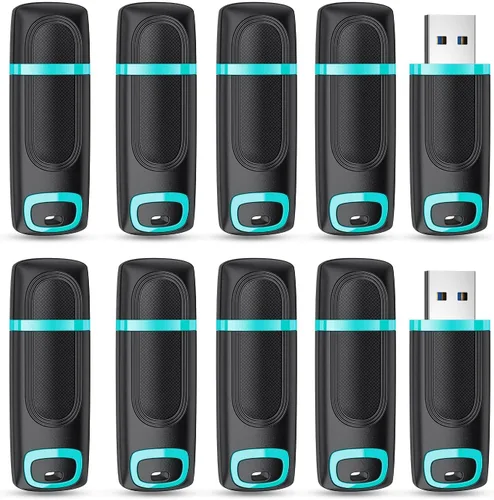 Vista 9 de RAOYI 10 PIEZAS 8GB USB 2.0 Unidad Flash Unidad de Pulgar Memoria Stick Unidad de Salto Unidad Zip para Almacenamiento de Datos y Copia de Seguridad