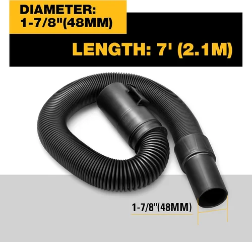Vista 3 de DEWALT Manguera Super Flex extendida al vacío DXVA19-2600, compatible con DXV04T