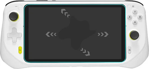 Vista 6 de Mr.Shield Paquete de 3 Protector de pantalla para consola portátil Logitech G Cloud Gaming vidrio templado vidrio japonés con dureza 9H Protector