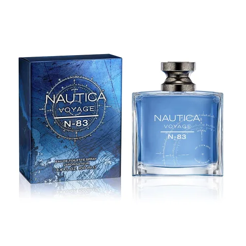 Vista 3 de Nautica Voyage N-83 Eau de Toilette para hombre, 3.4 onzas líquidas