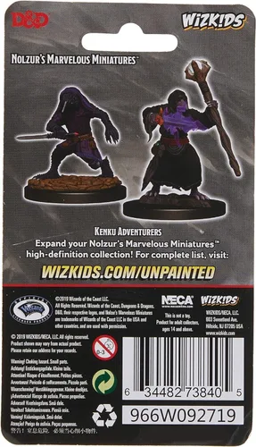 Vista 2 de Nolzur's Marvelous Miniatures WizKids - D&D Kenku Adventurers -WZK73840