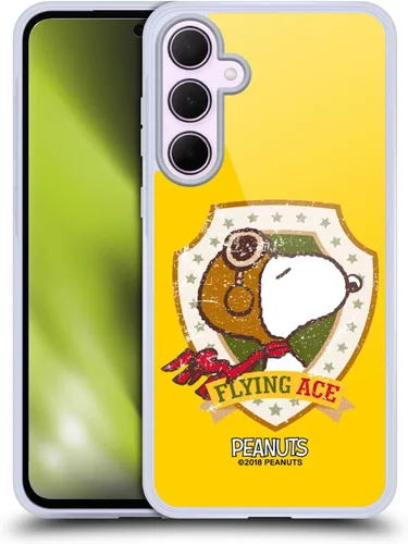 Vista 165 de Head Case Designs Officially Licensed Peanuts Flying Ace The Many Faces of Snoopy Gel Case [Military Grade Protection] Compatible with Google Pixel 3