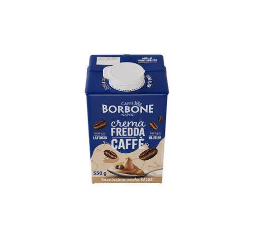 Vista 2 de Caffe Borbone Cold Cream Coffee, Crema Fredda, una sola unidad (19 onzas líquidas), bebida con sabor a café sin lactosa